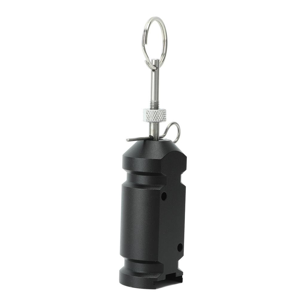 Trip Alarm 4.5V for Camping Tent Perimeter Aluminum Alloy Gardening Supplies Black