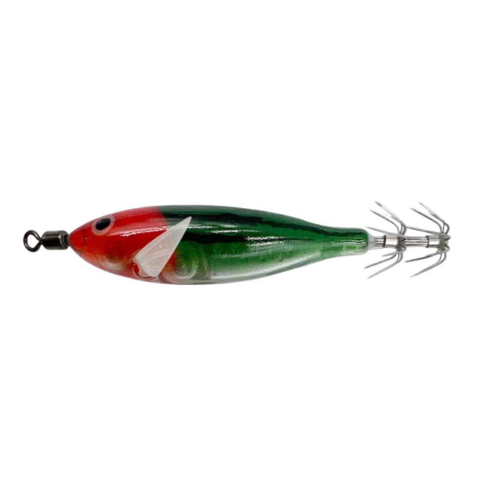 2Pcs Glow-in-the-dark Shrimp Lure Artificial Bait Horizontal Squid Lure Cuttlefish Baiting