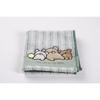 Marushin Rilakkuma Layback Bear Design Handkerchief for Girls - Cute Character Mini Towel, Cotton