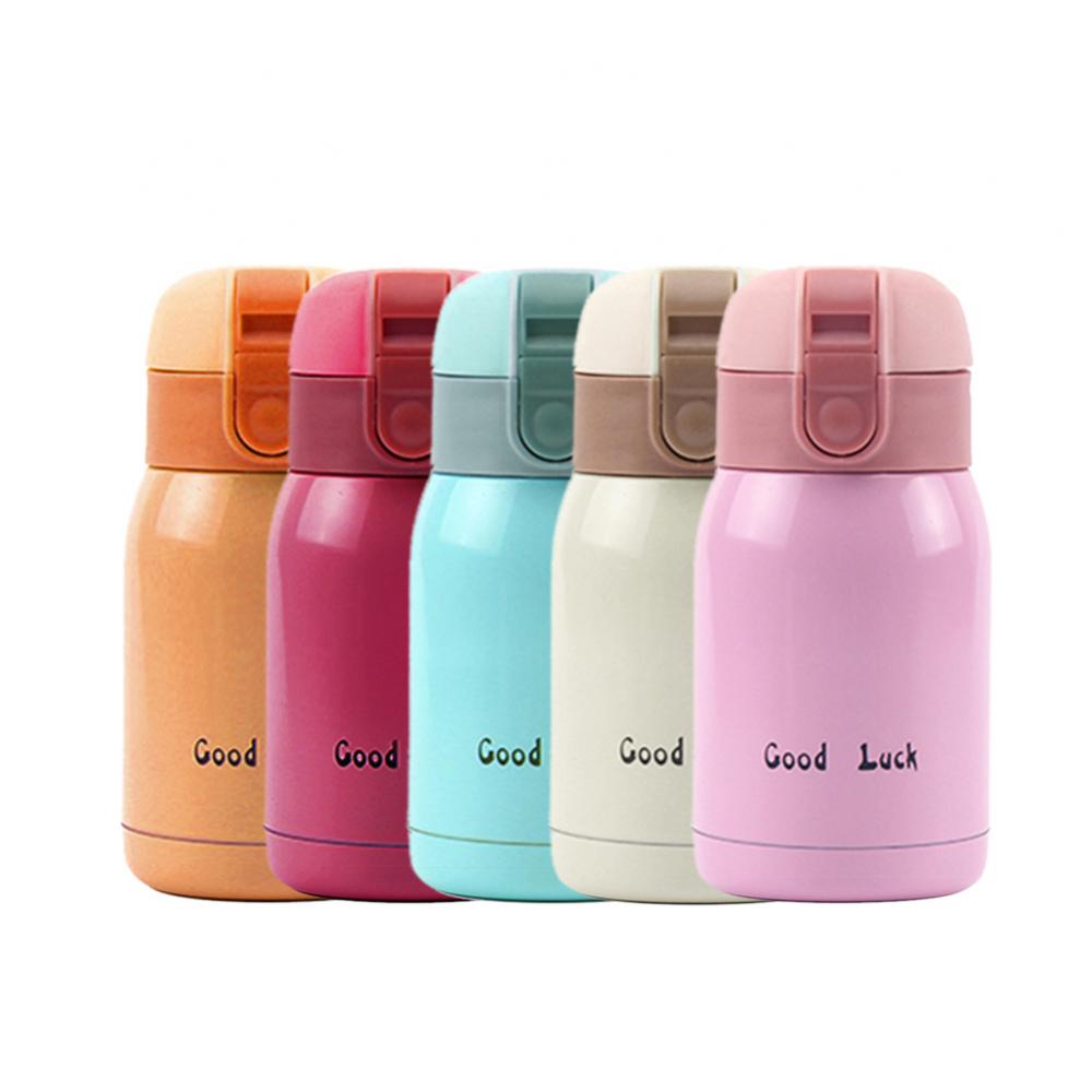 Mini Cute Coffee Vacuum Flasks Thermos Stainless Steel Travel Drink Water Bottle Thermoses Cups And Mugs 200ml Christmas Gift