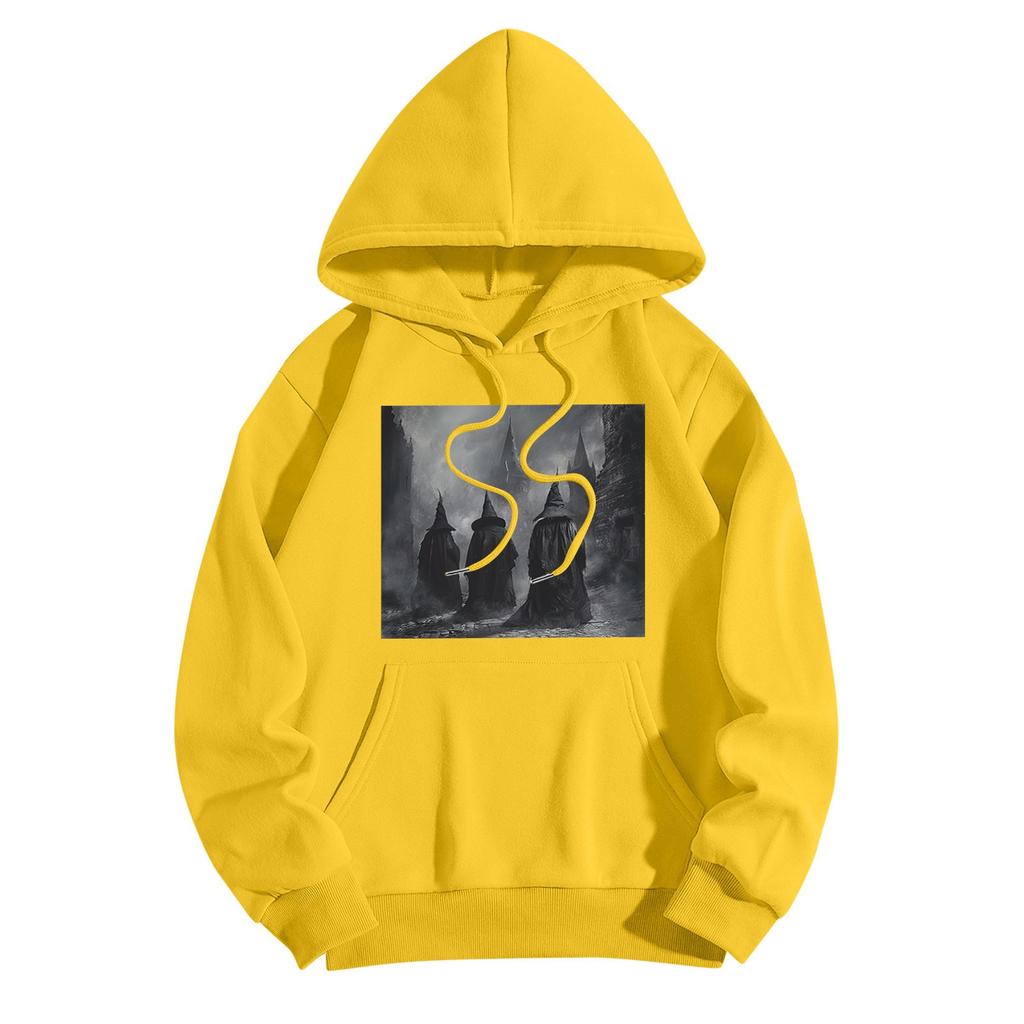 Sweatshirts For Teen Girls Long Sleeve Print Casual Graphic Hoodies Drawstring Pullover Cute Oversized Hoodie