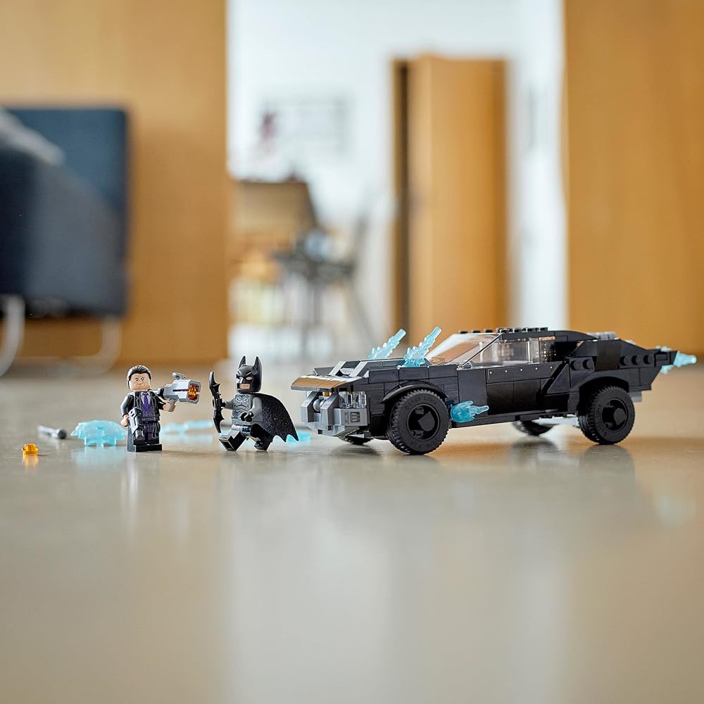 LEGO Super Heroes Batmobile Penguin Chase 76181 Building Blocks Toy for Boys 8 Years and Up