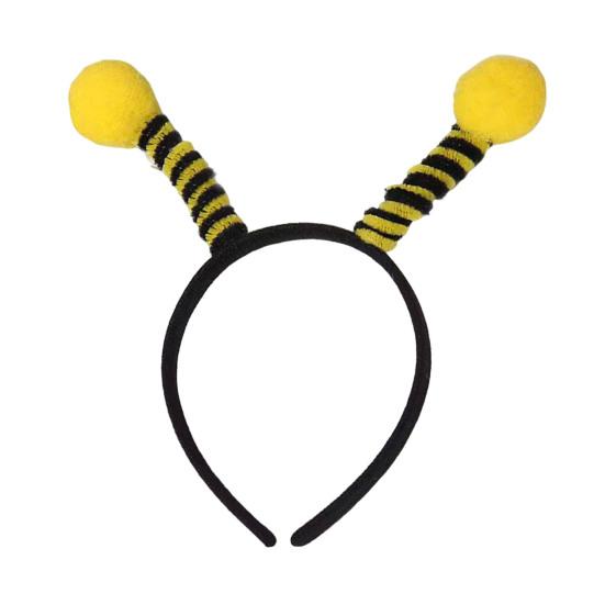 Повязка на голову в виде пчелы на Хэллоуин, рождественскую вечеринку, праздничный обруч для волос в виде пчелы, аксессуары для волос на праздничную вечеринку