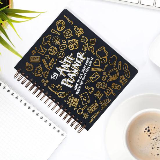 Ежедневник 160 страниц Гладкий почерк Плотная бумага Тетрадь Яркие иллюстрации Планировщик производительности