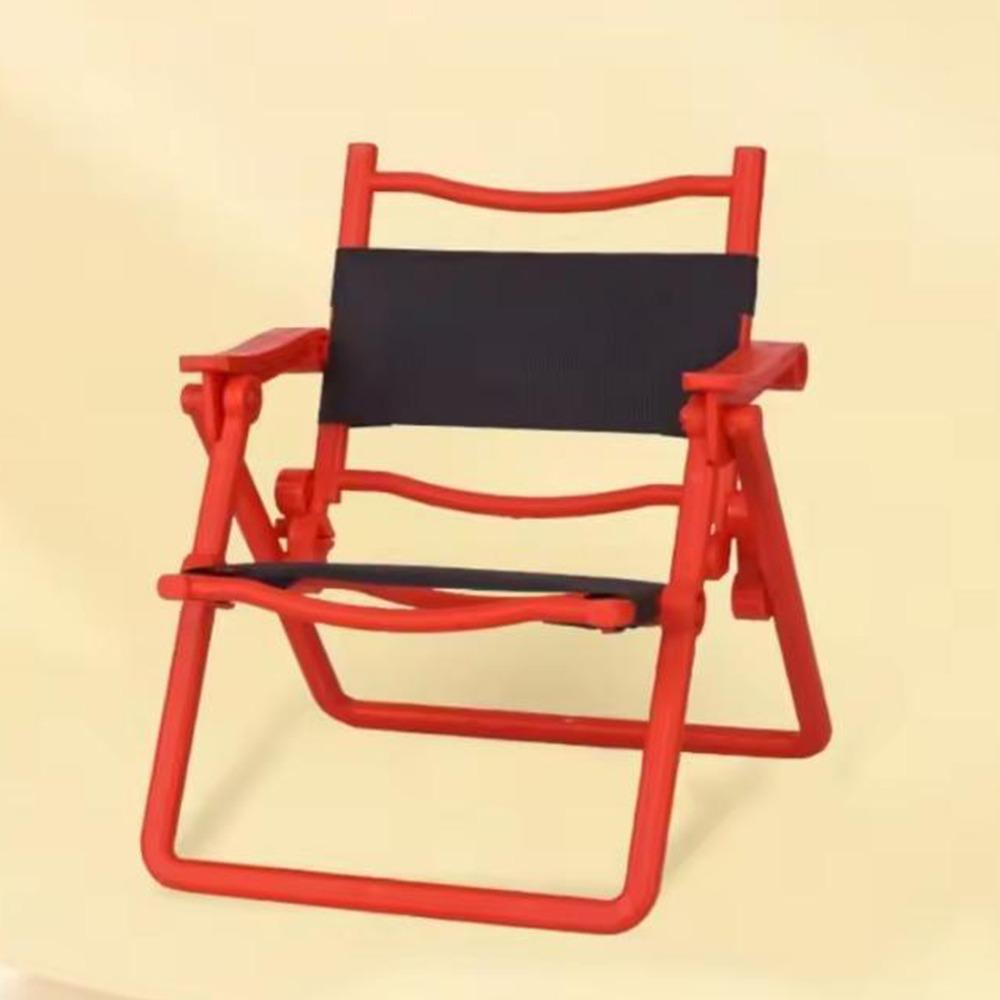 5 Colors Outdoor Camping Leisure Chair 10.3*11*13cm Furniture Model For 1/6 Dolls