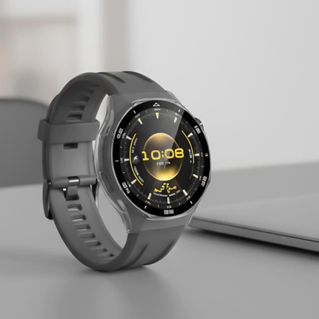 Чехол из ТПУ + Силиконовый ремешок для Huawei Watch GT6 Pro 46 мм Всесторонний защитный чехол-оболочка для экрана Спортивный ремешок Браслет