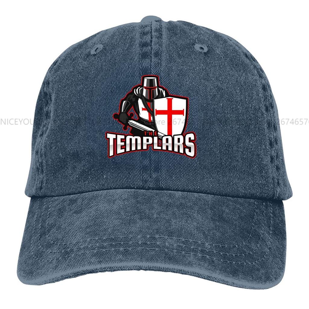 The Templars Baseball Caps Peaked Cap Knights Templar Sun Shade Hats for Unisex