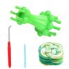 Knitting Doll 1 Set Double Head Alternative Flower Arranger DIY Weaving Tool Spool Loom Wool Rope Craft Tools Knitter