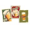 Торшоны — Pinte de bière — Lot de 3 — 100% хлопок — 50x70 см — Стирается под углом 40°