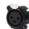 Stage Beam Lighting Device Accessories Three Core Xlr Socket With Signal Board /Xlr Socket With The Pcb Pannel