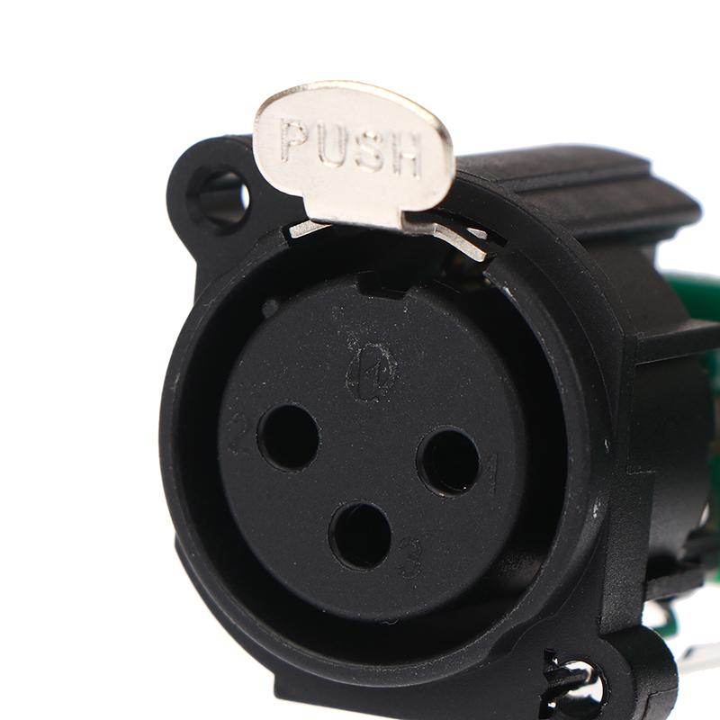 Stage Beam Lighting Device Accessories Three Core Xlr Socket With Signal Board /Xlr Socket With The Pcb Pannel