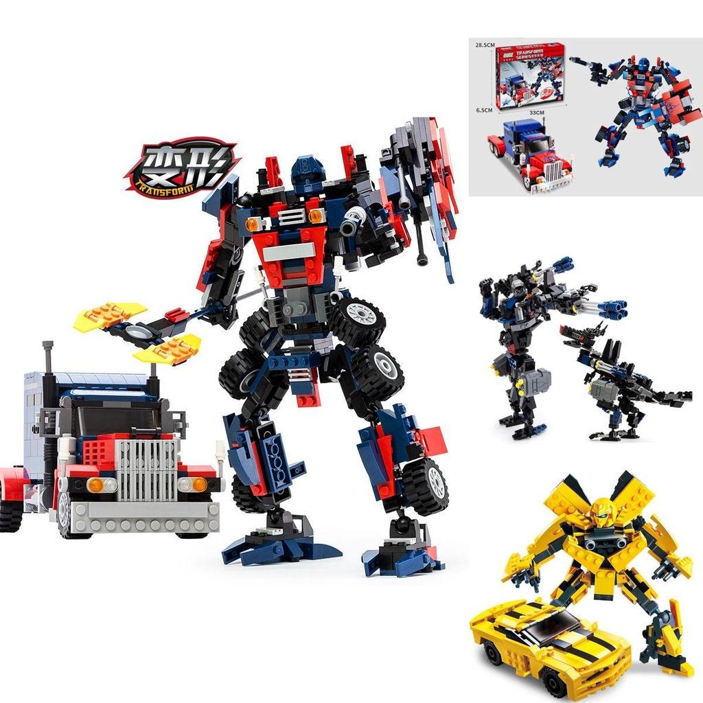 Почувствуйте классическую трансформацию с героической фигуркой Оптимуса Прайма из Трансформеров