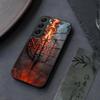 S-Петля-узлаEs-Камень Чехол для телефона Стекло Для Samsung Galaxy S26 S23 S25 S24 S21 S22 S20 Ultra Fe Plus A14 A16 A54 A24 A55 A53 Чехол