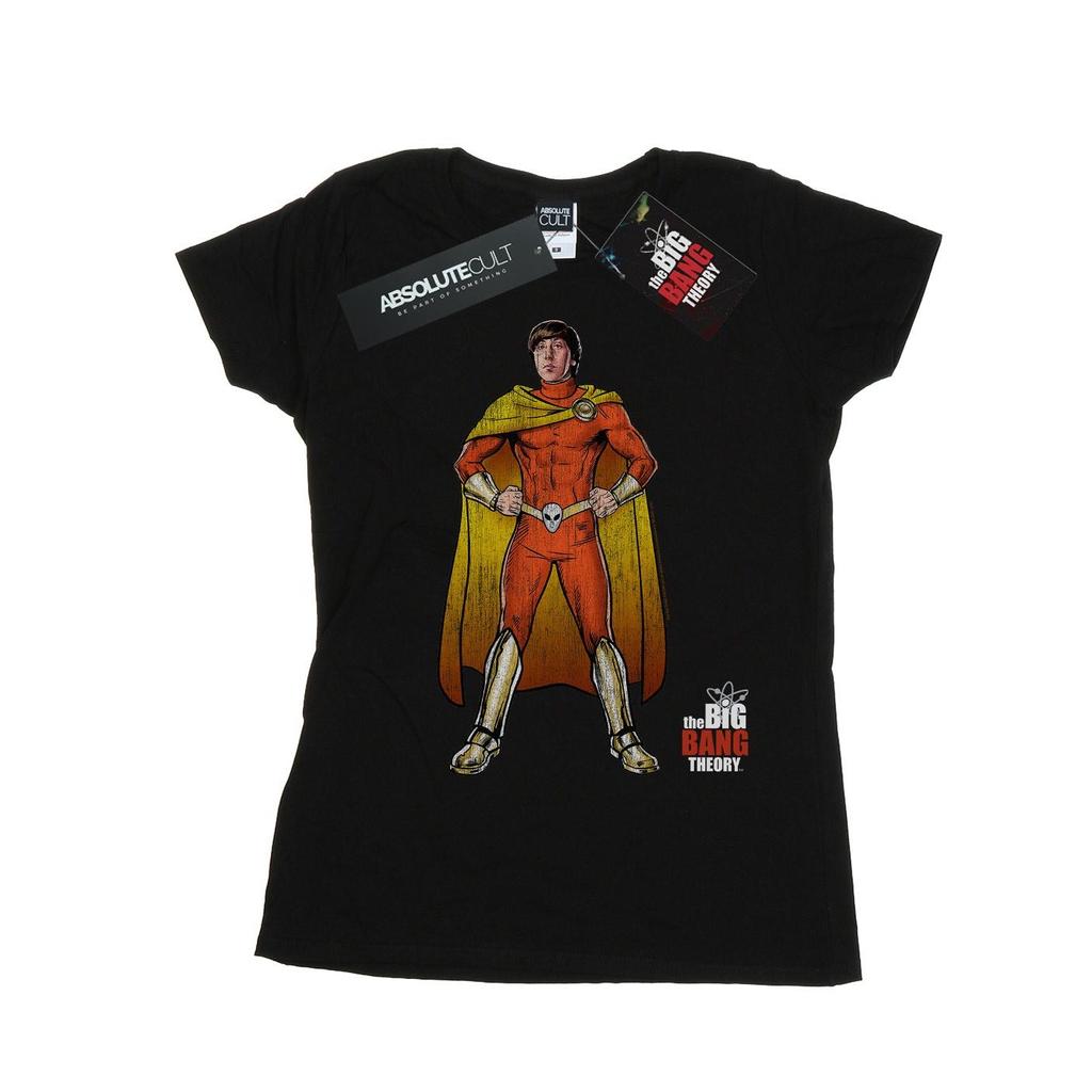 The Big Bang Theory Womens/Ladies Howard Superhero Cotton T-Shirt