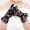 Women Full Finger Gloves Sunscreen Bride Gloves Lace Gloves Party Dressy Gloves Driving Mittens