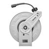 Pressure Washer Hose Reel, 19.8 m x 6.4 mm Retractable Power Heavy-Duty Steel Washer Hose Reel, 3200PSI Max, Auto-Rewinding, Flexible Wall/Floor