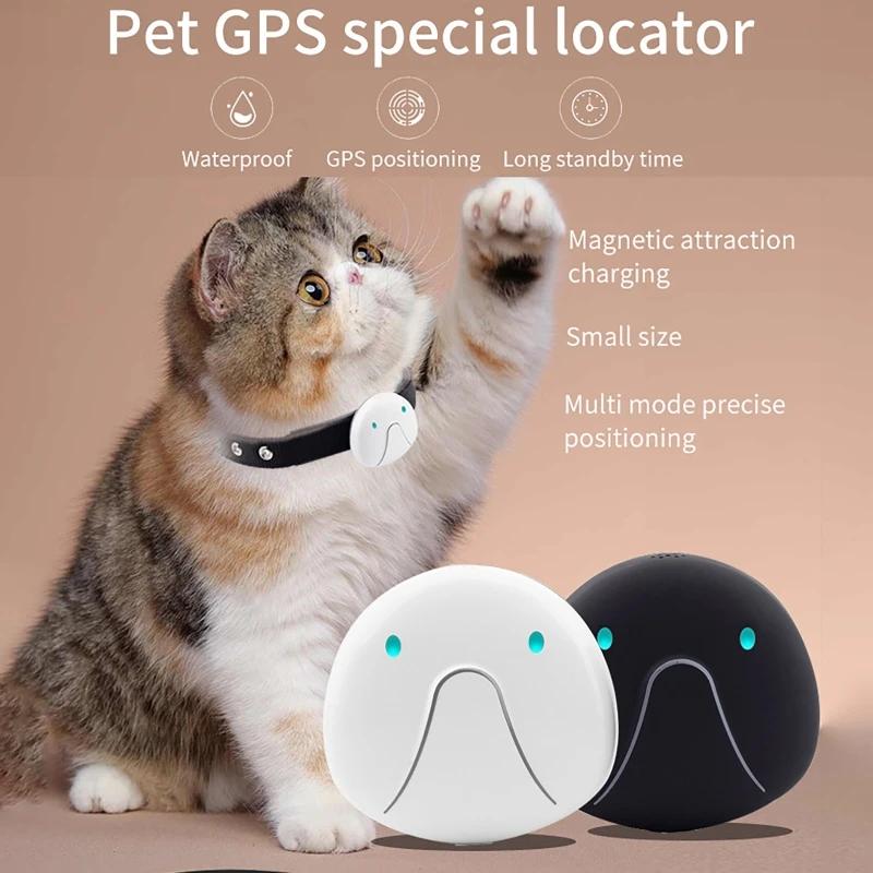 4G SIM-карта Трекер для домашних животных GPS-трекер для кошки, собаки в реальном времени Ошейники Умный монитор активности питомца Устройство для отслеживания