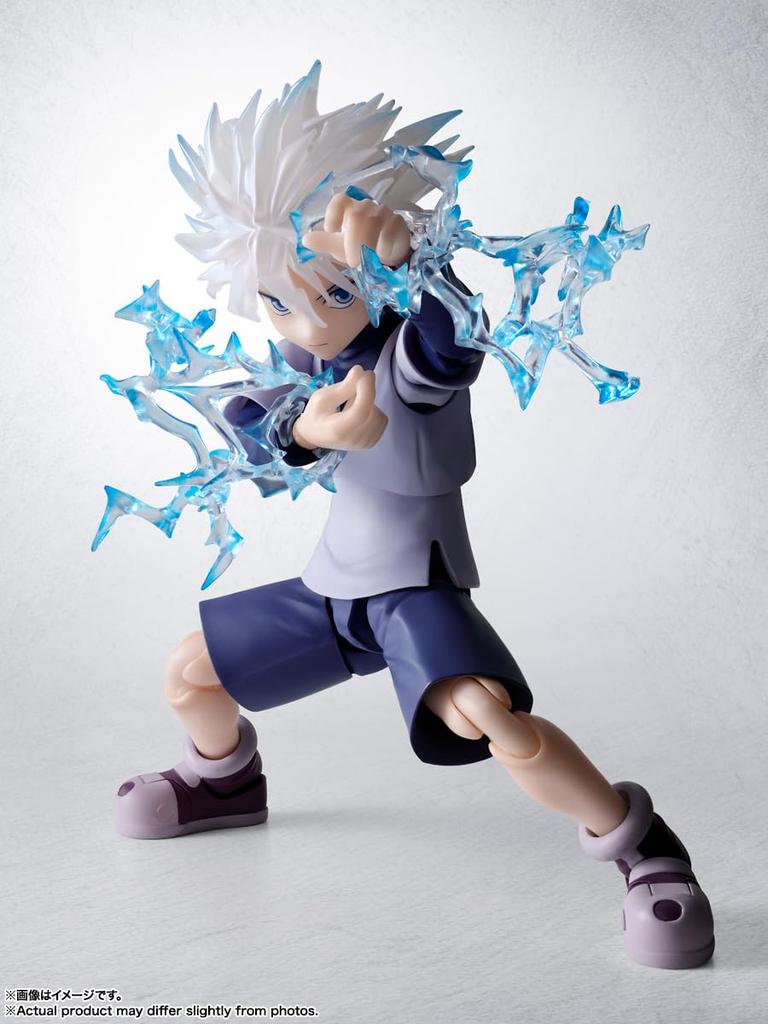 TAMASHII NATIONS Киллуа 135 мм раскрашенная подвижная фигурка S.H.Figuarts HUNTER×HUNTER Прибл.. ПВХ и АБС