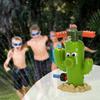 Cartoon Cactus Water Spray Outdoor Spinning Sprinkler Toy Creative Fire Hydrant Swing Rotating Water Sprinkler Garden Watering