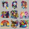 Sticker On Clothes Colors Animal Heat Press Appliqued T-Shirt Transfer Stickers Diy Hoodies Parches Ropa Patches For Fabric