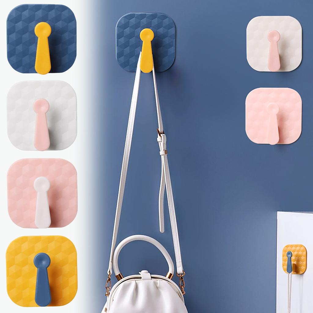 Plug Hook Plastic Non-marking Super Glue Hook Nail-free Hook