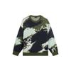Li-Ning Trace Dream Theme Casual Tie-Dye Crew Neck Long Sleeve Sweater Unisex Tops Sea-Pine-Jacquard AMBS189-6