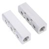 2Pcs Aluminum Air Manifold 3 Way 5 Port Pneumatic Air Compressor Block Splitter 1 4in NPT Output Port 1 2in NPT Supply