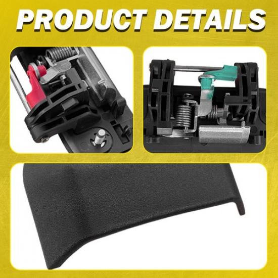 AUXITO Наружная дверная ручка для 2007-2016 Jeep Compass Задняя левая правая сторона EXV