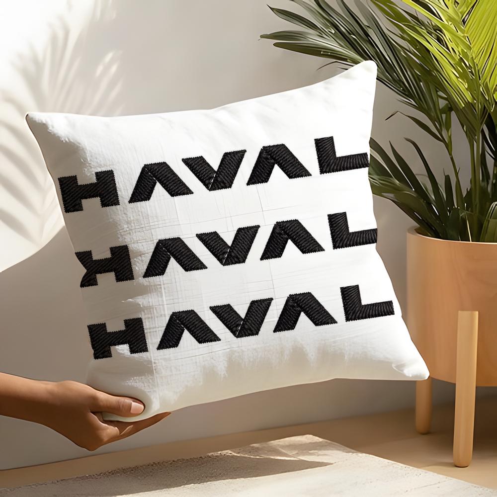 Наволочка Haval Льняные чехлы для подушек Декоративные диванные домашние подушки Чехлы для подушек автомобильного сиденья