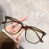 3Pcs Fashion Women Large Square Glasses Anti-Blue Light Clear Eyeglasses Ultralight Unisex Transparent Computer Glasses