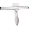 Shower Squeegee Shower Glass Squeegee With Hooks All-Purpose Stainless Steel Shower Squeegee For Glass Doors Window Car Glass