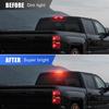 SUPAREE Third Brake Light Fit For 2014-2018 GMC Sierra/C-Hevy Silverado 1500 2500HD 3500HD LED 3Rd Brake Light Accessories Red LED Strobe Rear 3Rd