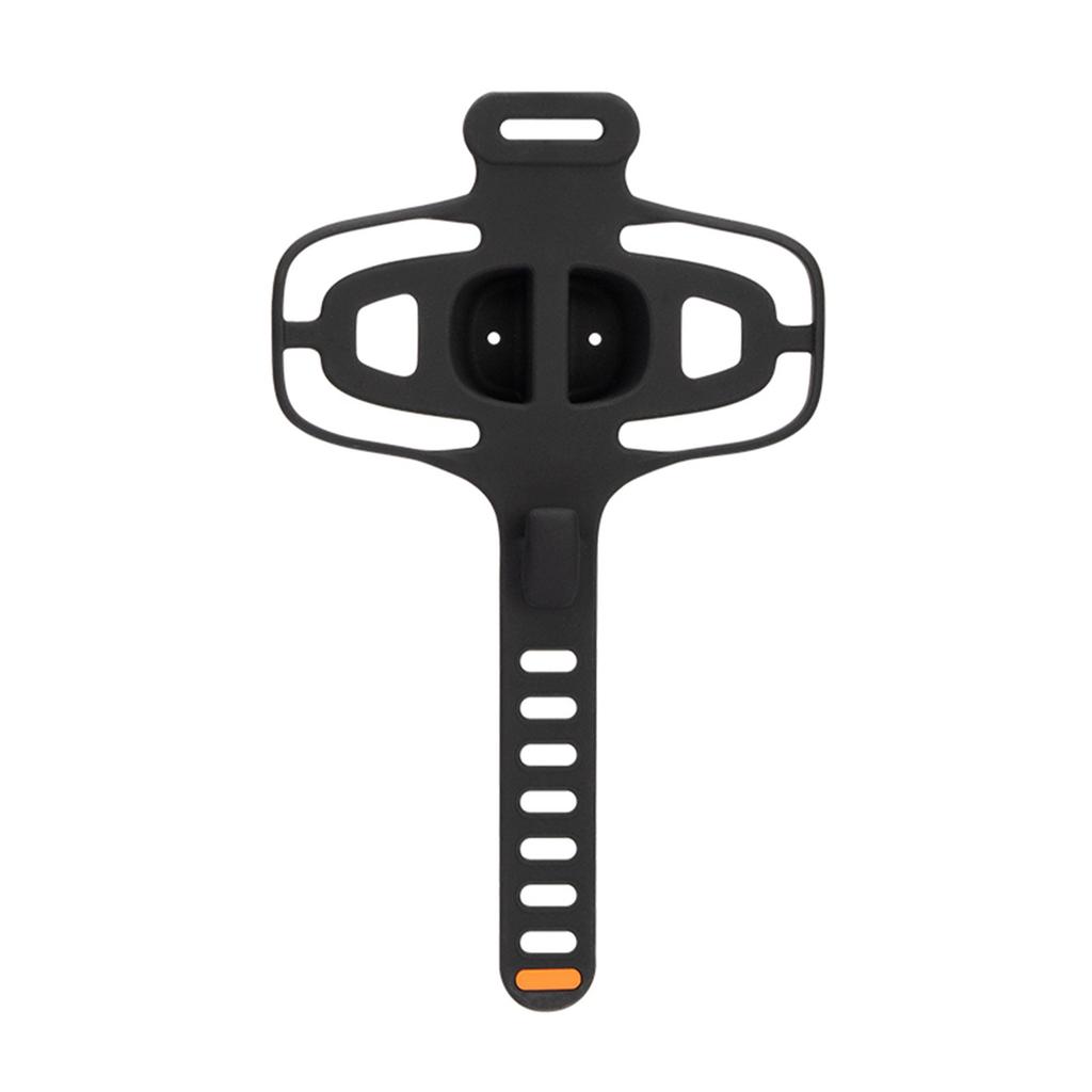 Silicone Bike Phone Mount with Adjustable Strap Shockproof Stable Smartphones Holder Universal Compatibility Black