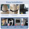 Back Seat Car Organizer with Tablet Holder, 6 Storage Pockets Car Storage Organizer with Foldable Food Tray, Car Seat Back Protectors Kids Car Kick