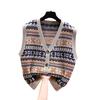 Women's Knitted Cardigan Vest for Early Spring and Autumn 2024 - Loose Fit Sweater