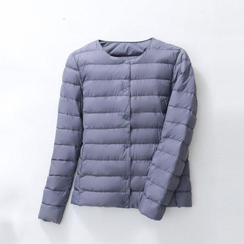 Fashion Ultra Light Duck Down Women Matt Fabric Lightweight Coat Warm Female Windbreaker Parka Women's Down Jackets Plus Coats