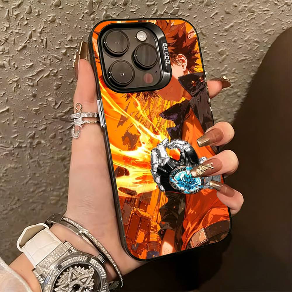 Чехол для телефона Hitman R-Reborn Tsuna S-Sawada для iPhone 17,16,15,14,13,12,11 Plus,Pro Max,XS, Цветной Серебристый Черный Чехол