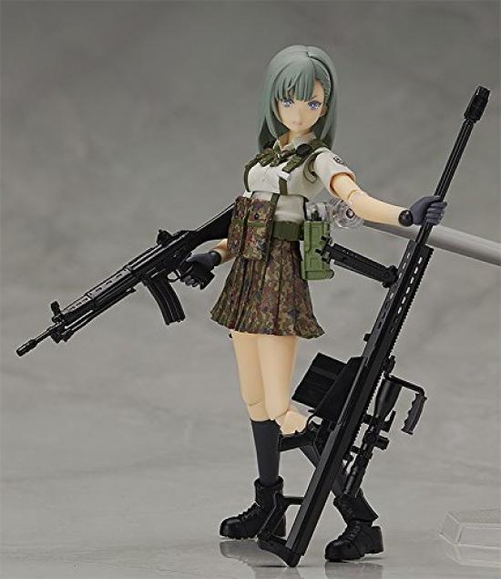 Figma Little Armory Эна Тоёсаки ABS ПВХ Окрашенная Подвижная Фигурка Немасштабная &