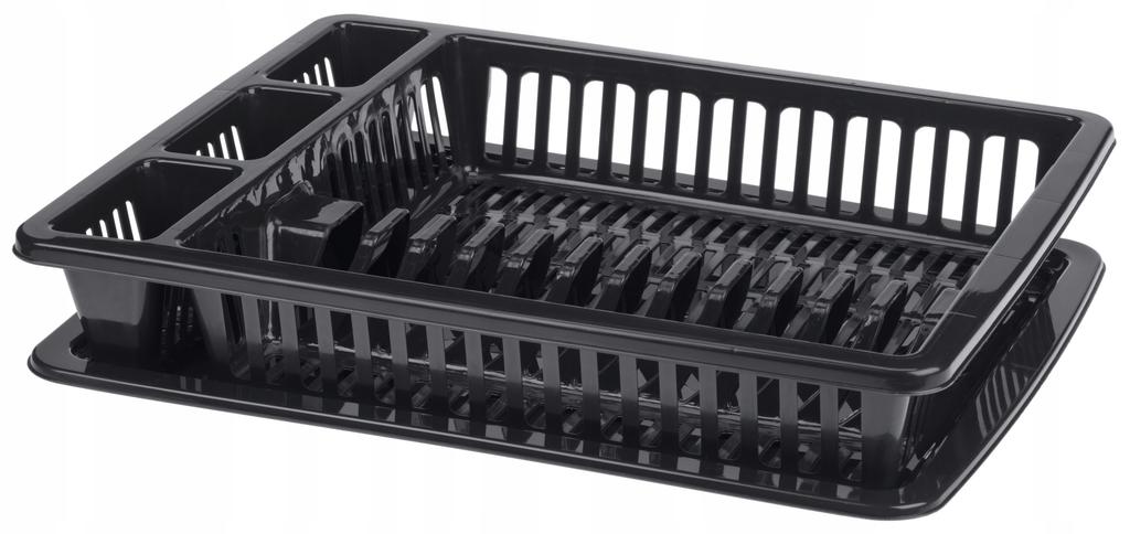 KADAX Сушилка для посуды Подставка для столовых приборов Поддон Одноуровневая