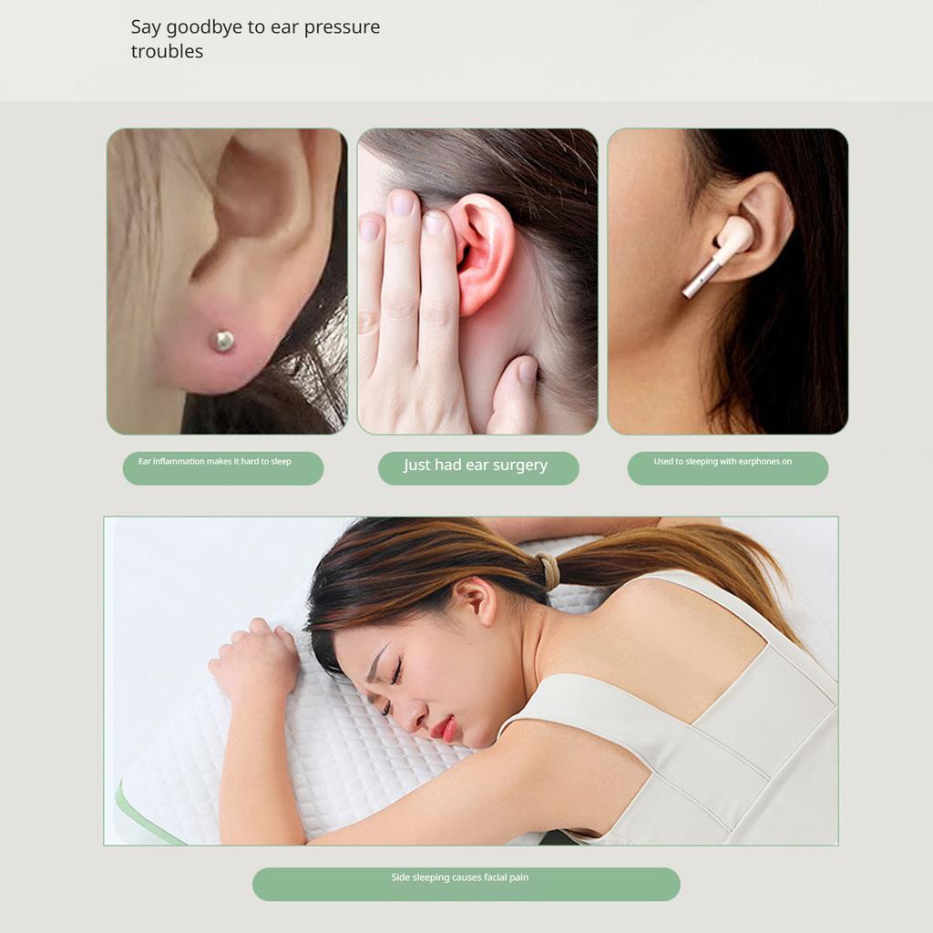 Подушка для уха с одним отверстием, Подушка для уха для пожилых пациентов, Подушка для уха с отверстиями, Подушка для салона красоты для взрослых