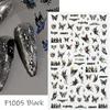 Y2K Nail Art Decoration Butterfly Laser Nail Stickers Nail Art Decoration  DIY Manicure
