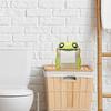 Диспенсер для туалетной бумаги Yousheng Лягушка Веселый интерактивный откидной живот 3D-печать Коробка для салфеток-лягушка Контейнер для рулонной бумаги Украшение для ванной