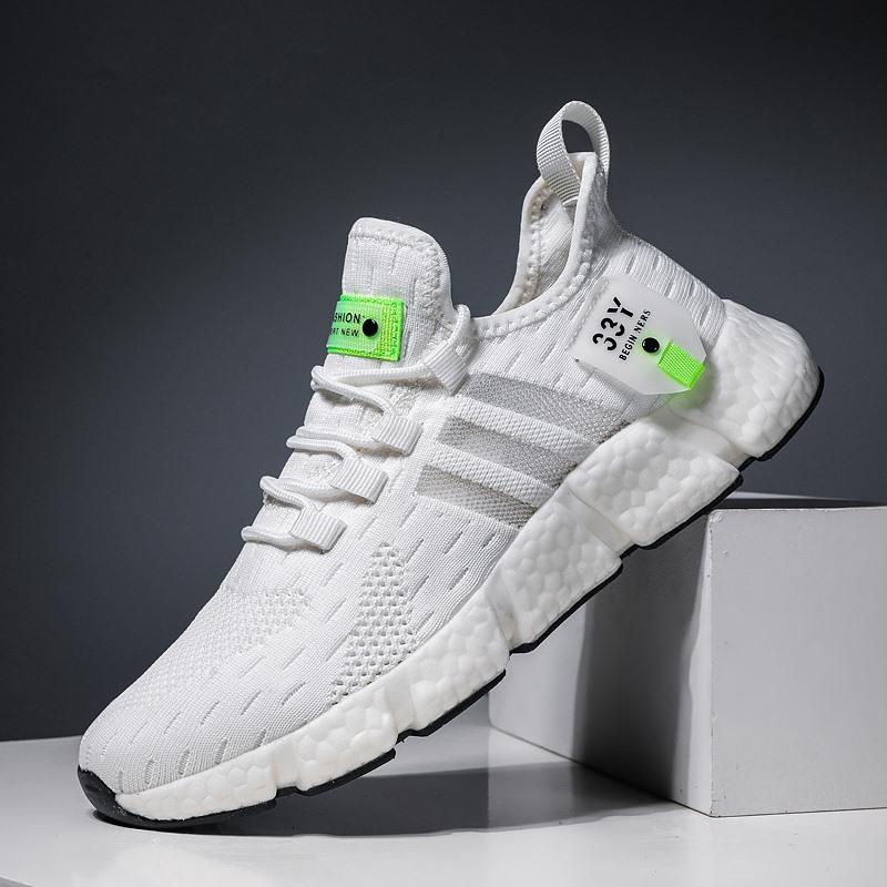 Повседневная обувь унисекс, портативные кроссовки для спортзала, дышащие кроссовки большого размера, повседневная обувь с сеткой