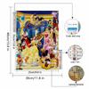 5D Diy Diamond Painting The Happy Princess Is Dancing Full Drill Rhinestones Mosaic Embroidery Handmade Products Home Decor Gift