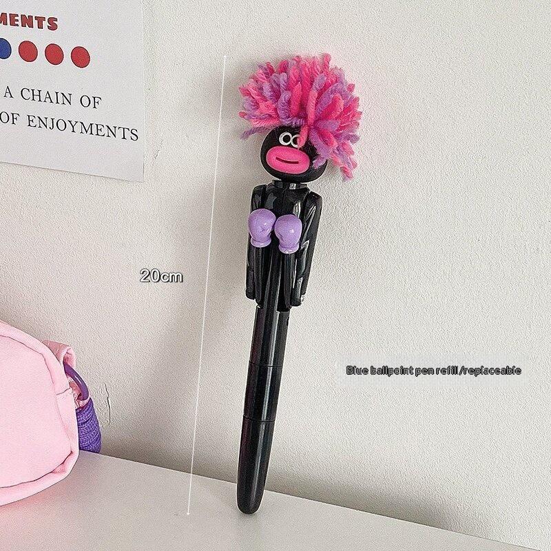 Cartoon Ballpoint Pen Creative Gel Pen Smooth Writing Stress Relief Student Study Office School Art Supplies