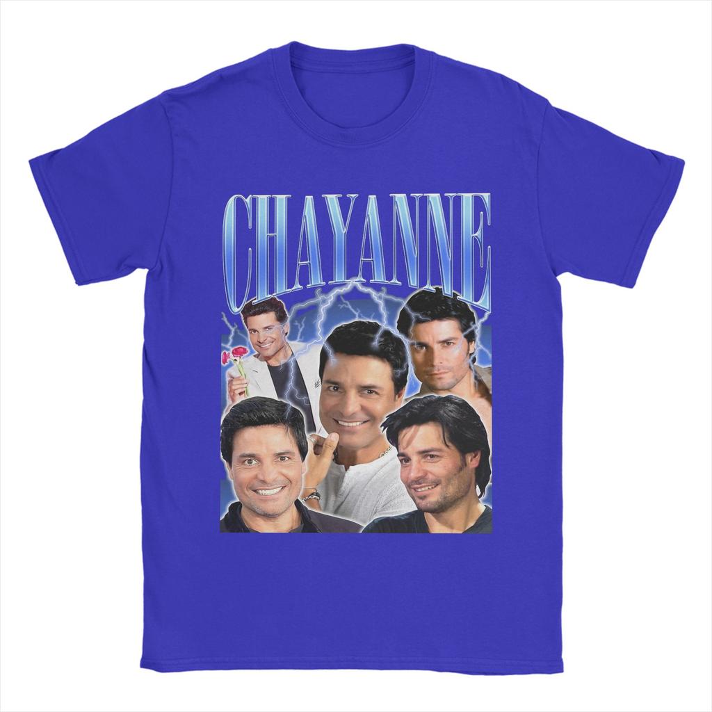 Chayanne Vintage Retro Design T Shirt for Men Pure Cotton Humor TShirt Crew Neck Tee Shirt Short Sleeve Clothes Gift Idea