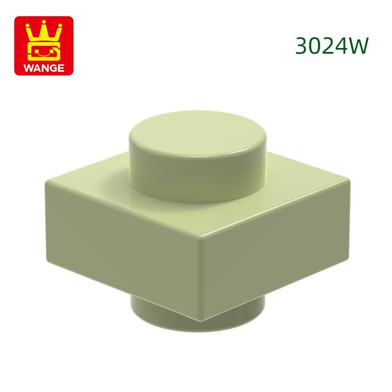 549Pcs/lot 3024W 1x1 Double Cylinder Brick Moc Colour Accessories Works With featuring Block DIY Children's Toy S1355