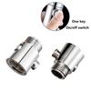New Shower Head Control Switch,Water Flow Stop Valve,Handheld Showerheads One-Button Pause Water Controller Bathroom Accessories