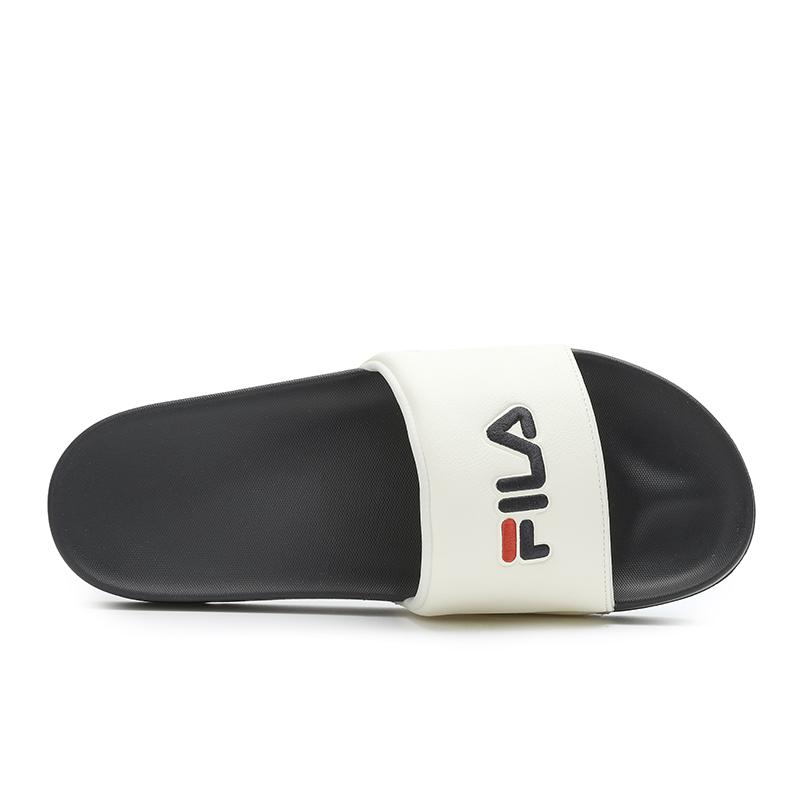 Fila DRIFTER Износостойкие шлепанцы-скользяшки Мужские Античный Белый F12M422504FAW