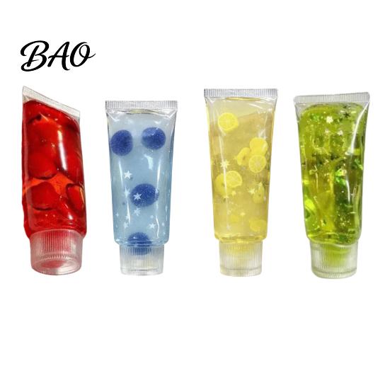 Stress Relief Gadget Toothpaste Tube Toy, Slow Rising Clear Squeeze Anti-stress Toy Anxiety Reduction Hand Exercise Relaxation for Home Office